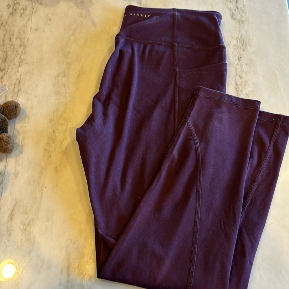 Victoria Secret Wine Colored Legging